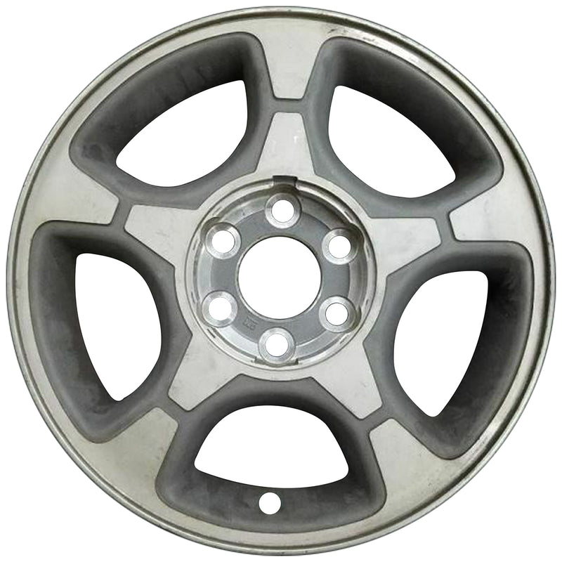 2005 chevrolet trailblazer wheel 17 sparkle charcoal aluminum 6 lug w5170sc 2