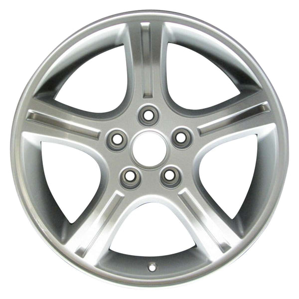 2005 chevrolet uplander wheel 17 silver aluminum 5 lug w5211s 1