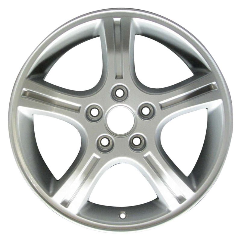 2005 chevrolet uplander wheel 17 silver aluminum 5 lug w5211s 1