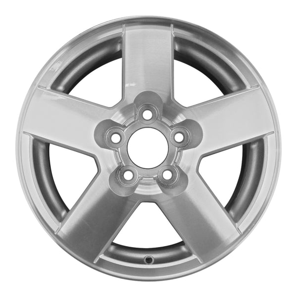 2006 chevrolet equinox wheel 16 machined silver aluminum 5 lug w5273ms 2