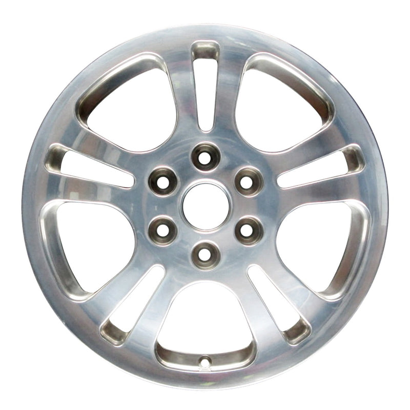 2007 buick rainier wheel 17 polished aluminum 6 lug w5314p 9