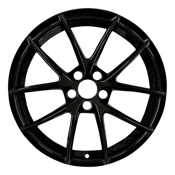 2013 chevrolet corvette wheel 18 black aluminum 5 lug w5594b 1