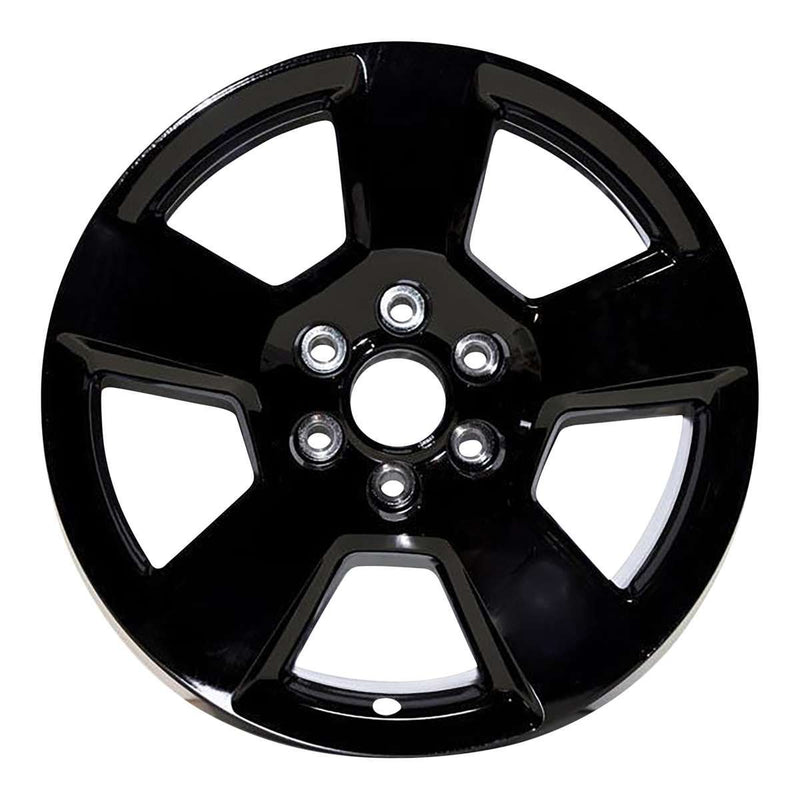 2015 chevrolet silverado wheel 20 black aluminum 6 lug rw5754b 25