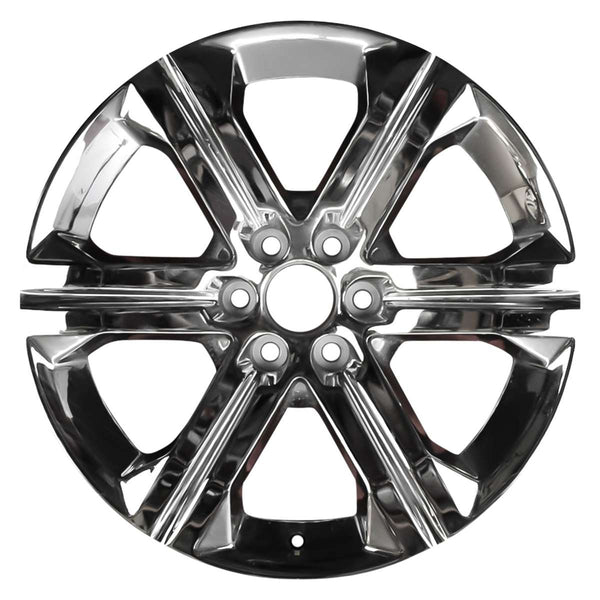 2015 chevrolet silverado wheel 22 chrome aluminum 6 lug rw5667chr 7