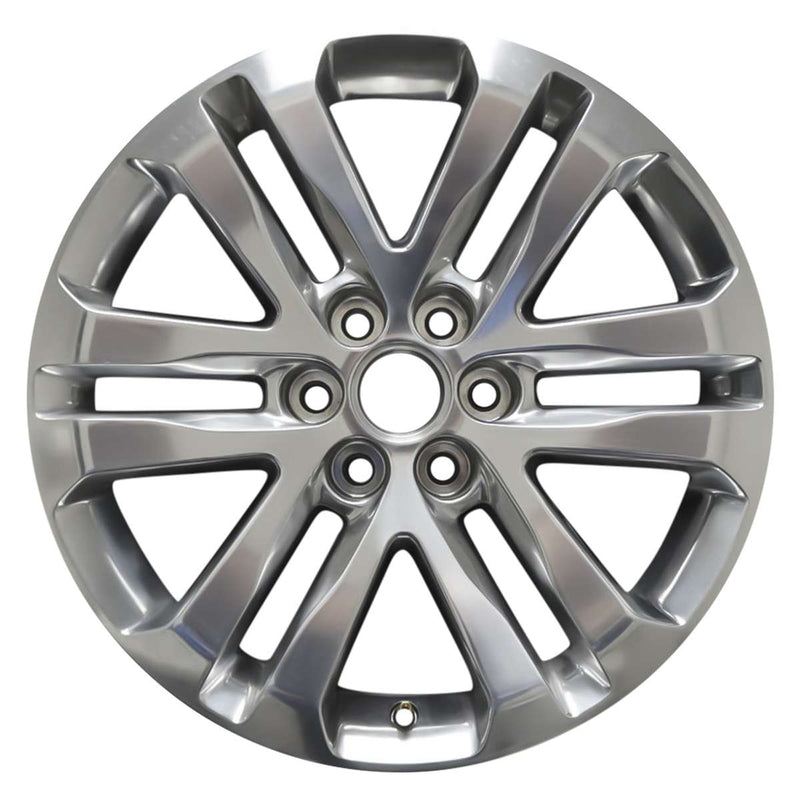 2018 gmc canyon wheel 18 polished aluminum 6 lug w5694p 4