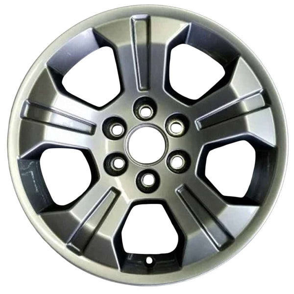 2016 chevrolet silverado wheel 18 charcoal aluminum 6 lug rw5695c 2