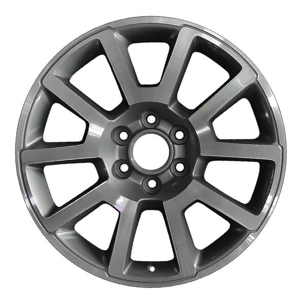 2017 gmc sierra wheel 20 machined charcoal aluminum 6 lug w5699mc 9