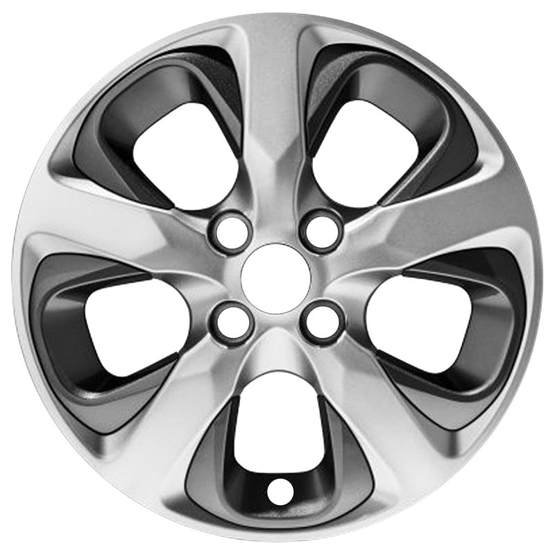 2020 chevrolet spark wheel 15 silver aluminum 4 lug w5719s 5