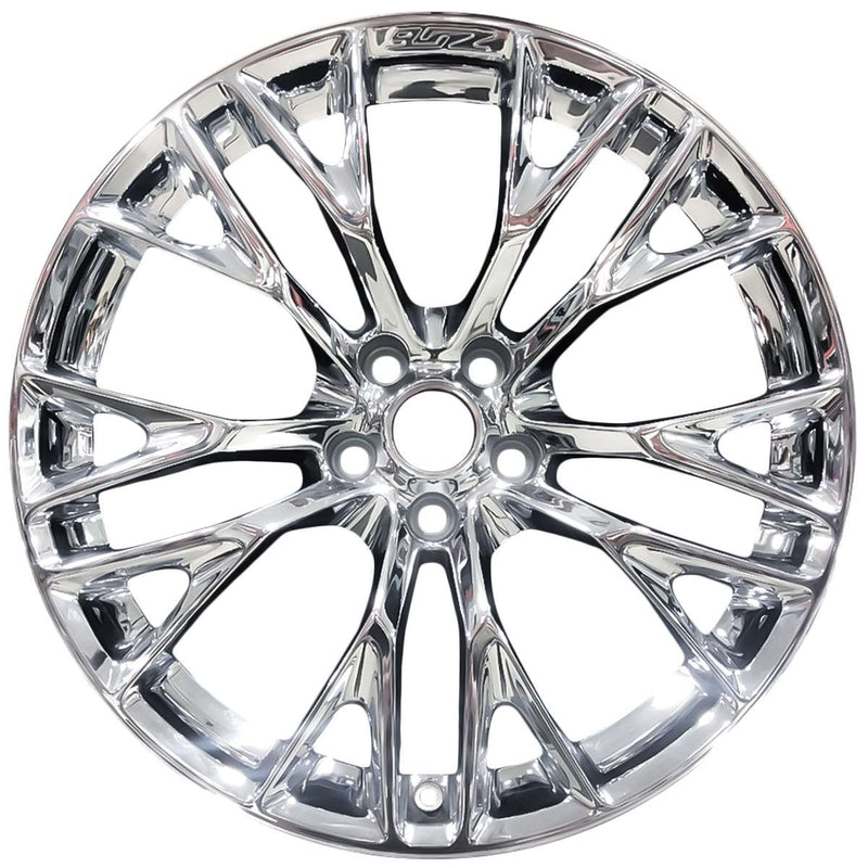 2016 chevrolet corvette wheel 20 chrome aluminum 5 lug w5740chr 1