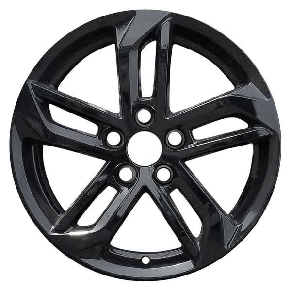 2017 chevrolet equinox wheel 18 black aluminum 5 lug rw5757b 2