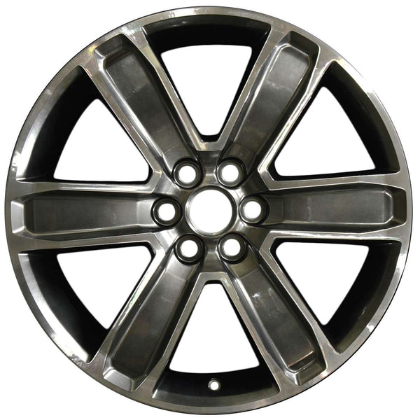2021 gmc acadia wheel 20 machined dark hyper aluminum 6 lug w5794mh 10