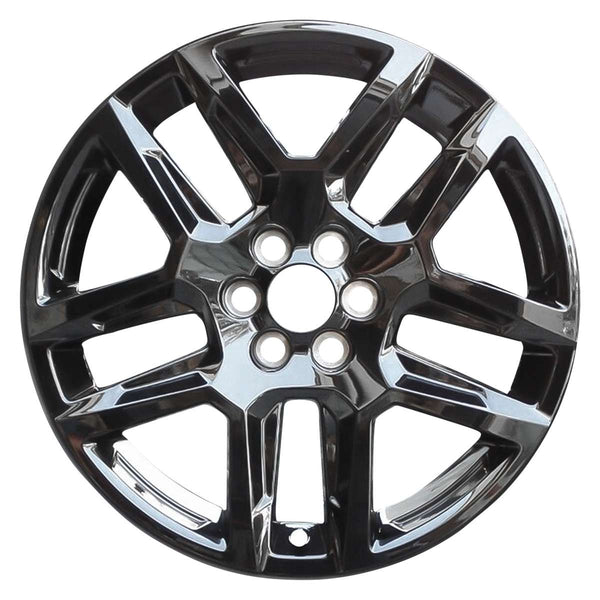 2020 chevrolet traverse wheel 20 gloss black aluminum 6 lug w5849b 5