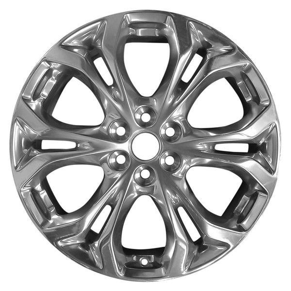 2018 buick enclave wheel 20 polished aluminum 6 lug w5851p 1