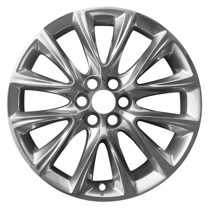 2018 buick enclave wheel 20 polished aluminum 6 lug w5852p 1