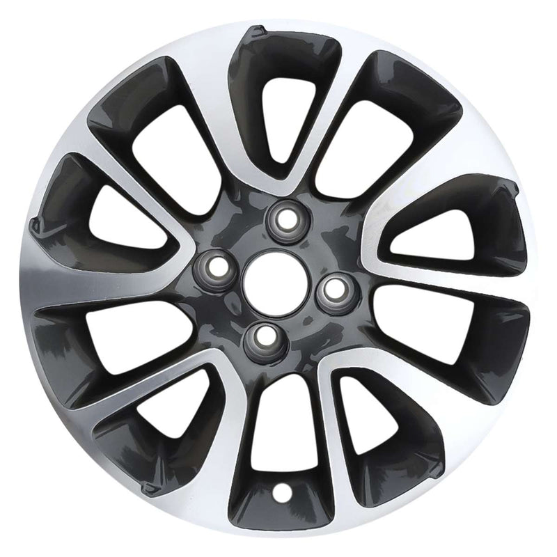 2019 chevrolet spark wheel 15 machined dark charcoal aluminum 4 lug w5859mc 3