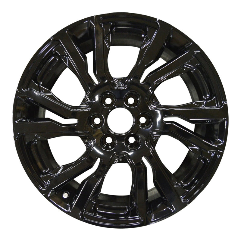 2019 gmc sierra wheel 22 black aluminum 6 lug w5901b 3