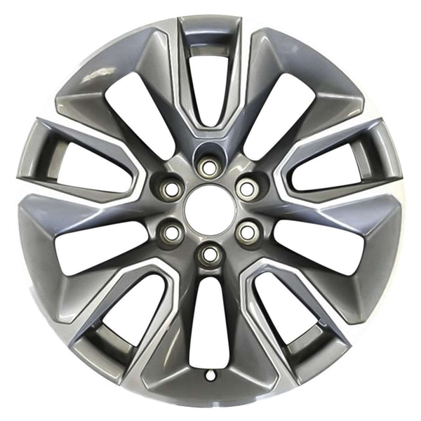 2020 gmc sierra wheel 20 machined charcoal aluminum 6 lug rw5916mc 7