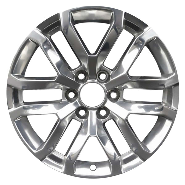 2021 gmc sierra wheel 20 polished aluminum 6 lug w5924p 6