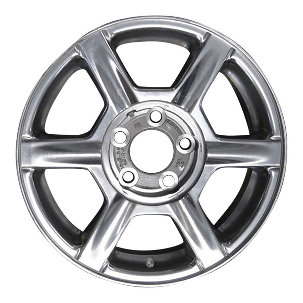 2001 oldsmobile alero wheel 16 polished aluminum 5 lug w6047p 1