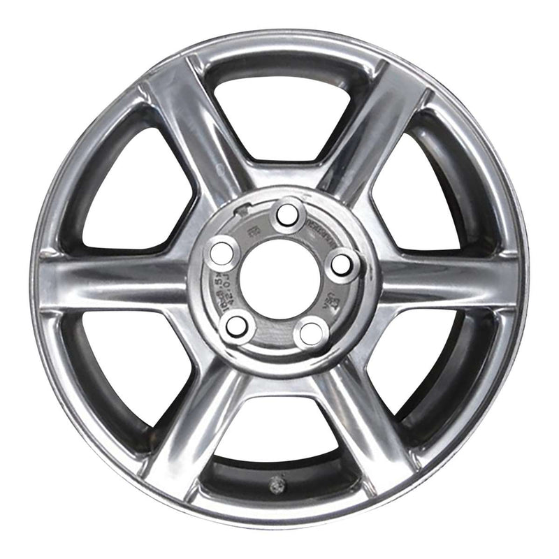 2002 oldsmobile alero wheel 16 polished aluminum 5 lug w6047p 2