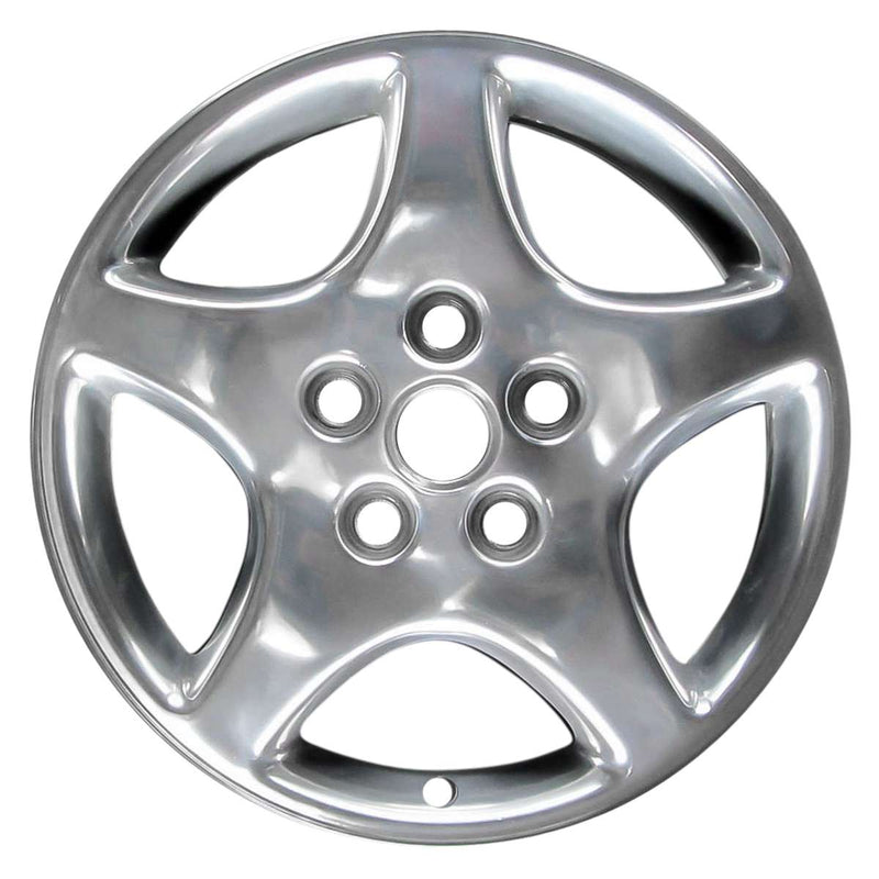 1997 pontiac grand wheel 16 polished aluminum 5 lug w6529p 6