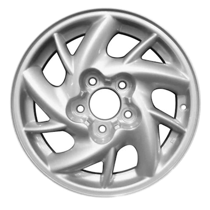 2001 pontiac grand wheel 15 silver aluminum 5 lug rw6547s 1