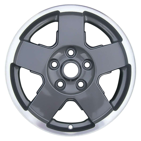 2007 Jeep Commander Wheel 17" Charcoal Aluminio 5 Lug W9096C-2