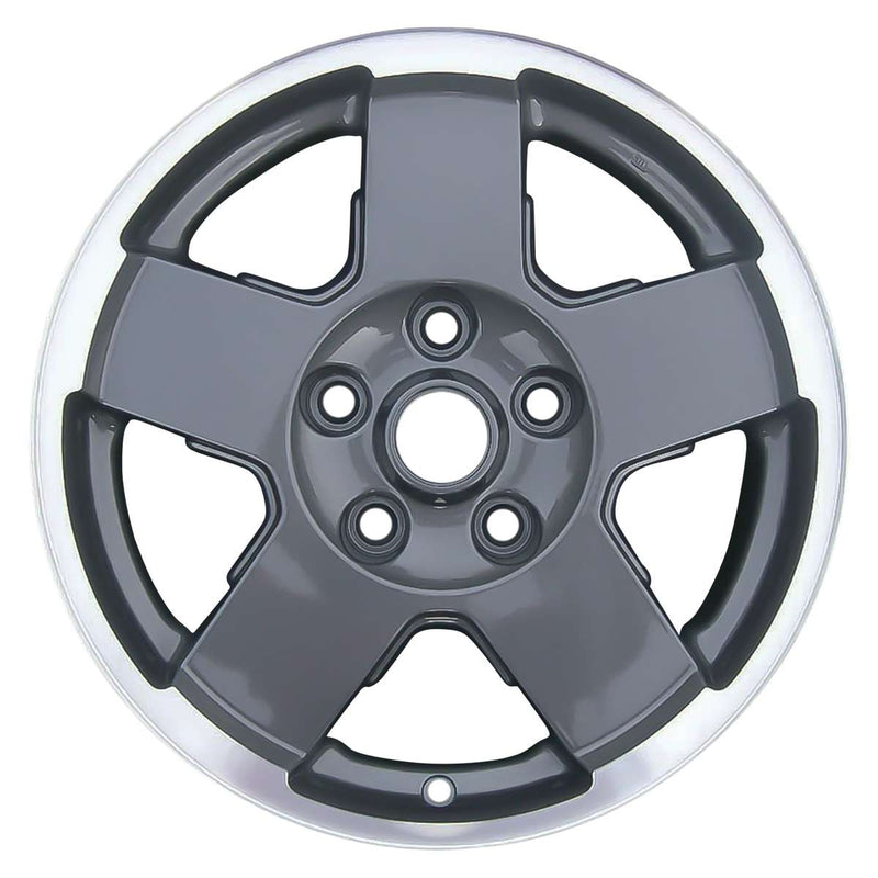 2006 Jeep Commander Wheel 17" Charcoal Aluminum 5 Lug W9096C-1