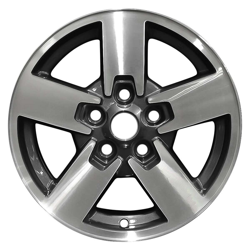 2009 Jeep Commander Wheel 17" Machined Charcoal Aluminum 5 Lug W9097MC-4