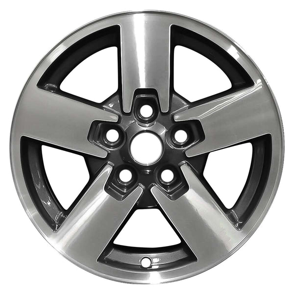 2007 Jeep Commander Wheel 17" Aluminio Carbón Maquinado 5 Lug W9097MC-2