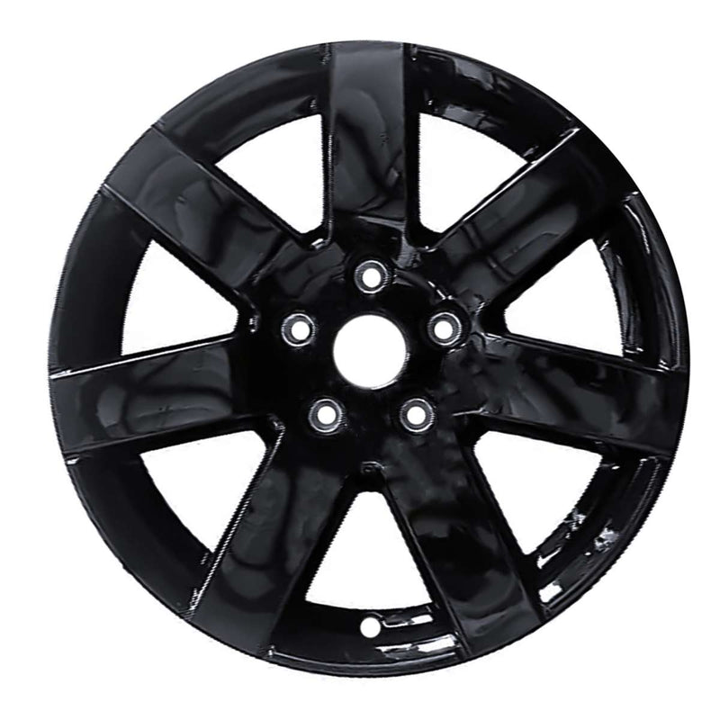 2013 Jeep Wrangler Wheel 18" Black Aluminum 5 Lug W9115B-2