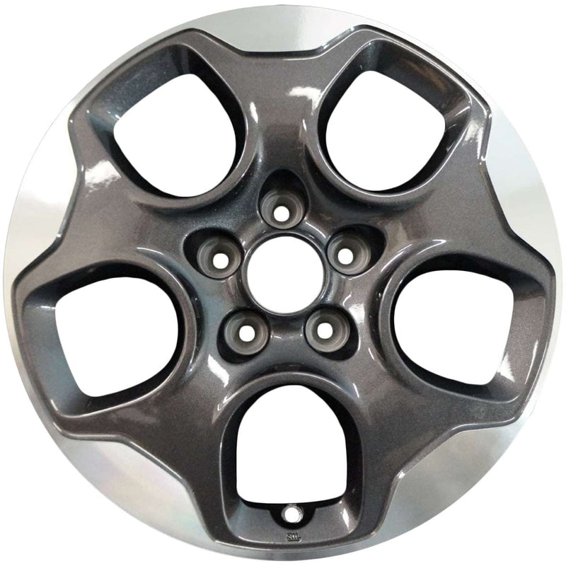 2015 Jeep Renegade Wheel 16" Machined Charcoal Aluminum 5 Lug W9145MC-1