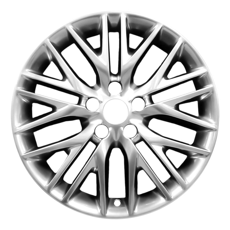 2018 Jeep Cherokee Wheel 20" Silver Aluminum 5 Lug W9170S-2