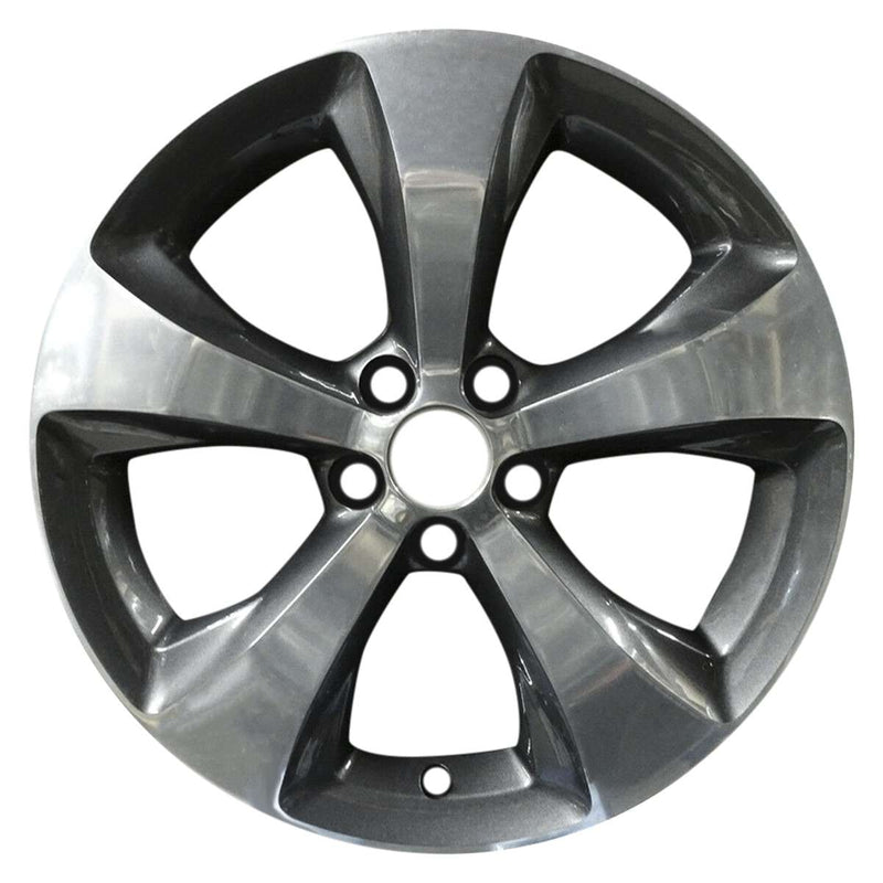 2020 Jeep Cherokee Wheel 18" Polished Charcoal Aluminum 5 Lug W9205PC-2