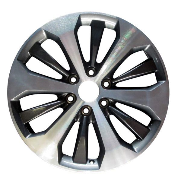 2015 ford f150 wheel 20 machined charcoal aluminum 6 lug w10006mc 1