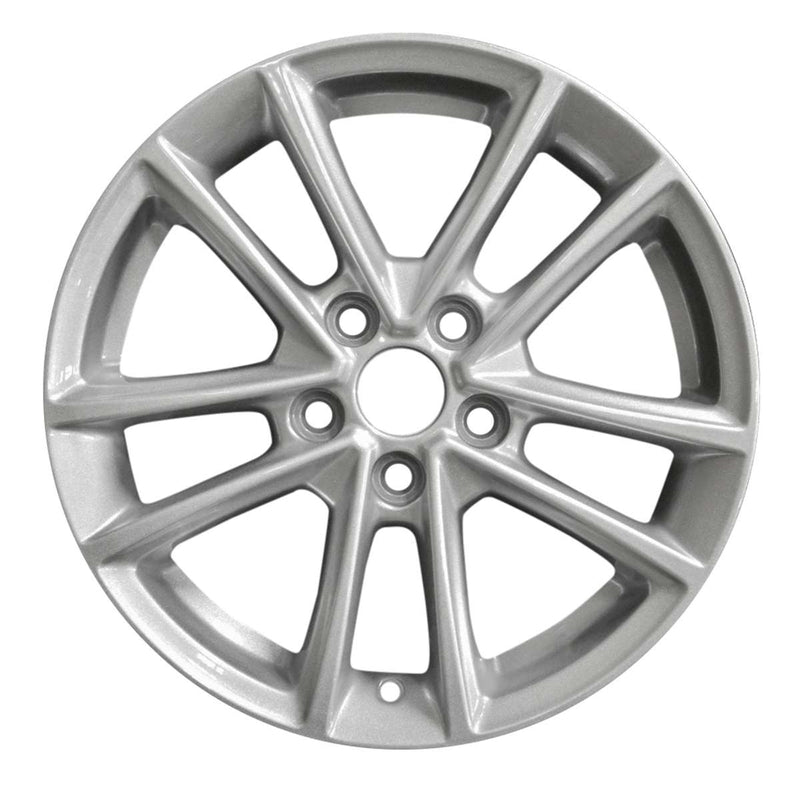 2015 ford focus wheel 16 silver aluminum 5 lug w10010as 1