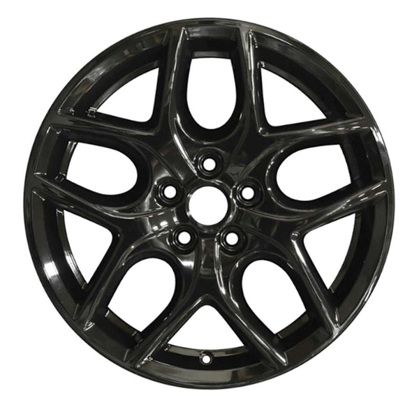 2015 ford focus wheel 17 black aluminum 5 lug rw10011b 1