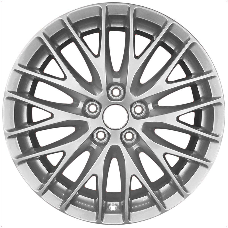 2018 ford focus wheel 17 silver aluminum 5 lug w10013s 4