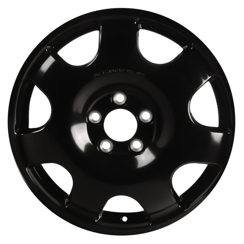 2020 ford mustang wheel 18 black aluminum 5 lug w10028b 6