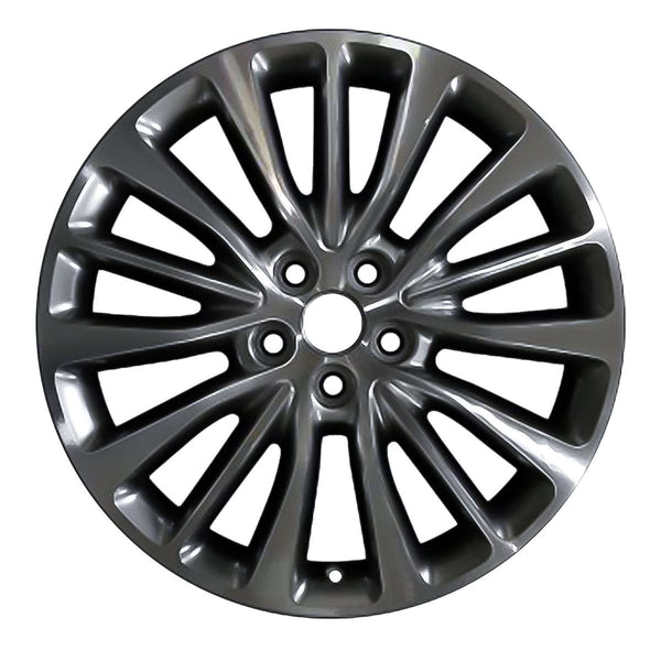 2018 lincoln mkx wheel 18 hyper aluminum 5 lug w10072h 4