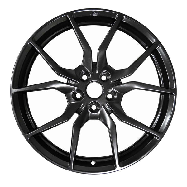 2018 ford focus wheel 19 black aluminum 5 lug w10085b 3