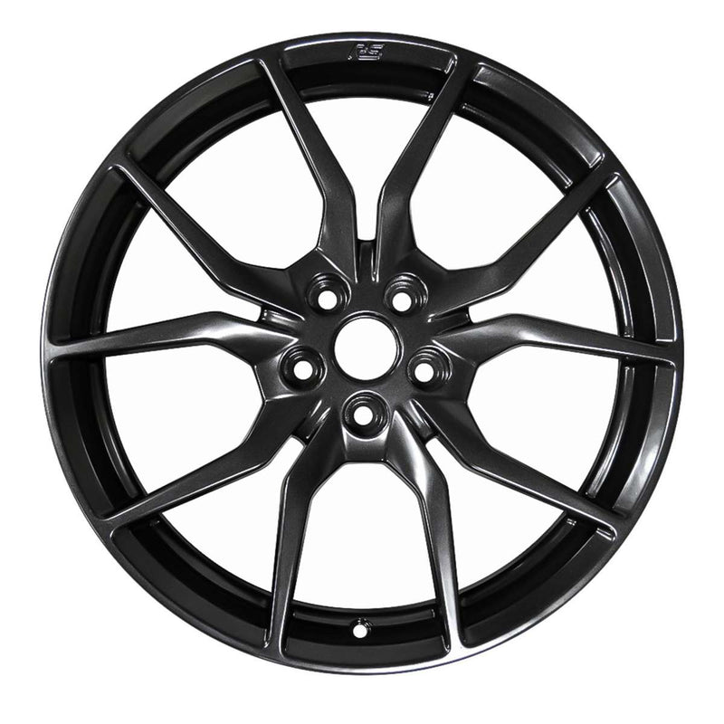 2017 ford focus wheel 19 black aluminum 5 lug w10085b 2