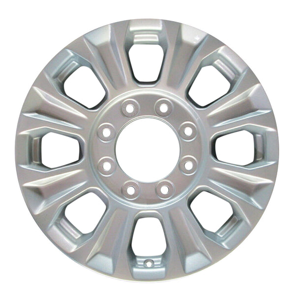 2019 ford f350 wheel 18 silver aluminum 8 lug w10097s 7