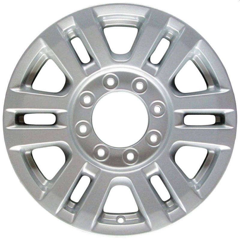 2018 ford f250 wheel 18 silver aluminum 8 lug w10098s 2