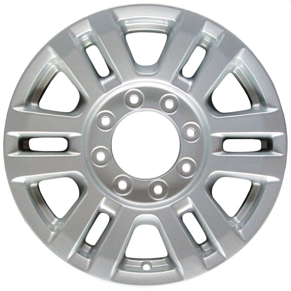 2017 ford f250 wheel 18 silver aluminum 8 lug w10098s 1