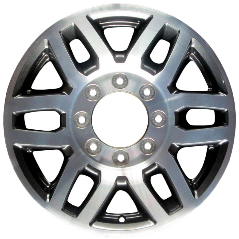 2018 ford f350 wheel 18 machined charcoal aluminum 8 lug w10099mc 4