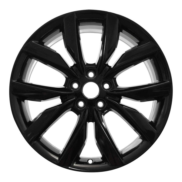 2017 ford escape wheel 19 black aluminum 5 lug w10112b 1