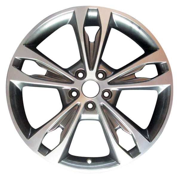 2019 ford fusion wheel 19 machined hyper aluminum 5 lug w10124mh 3