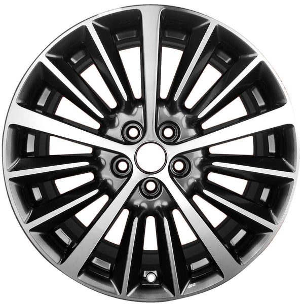 2020 lincoln mkz wheel 18 machined charcoal aluminum 5 lug w10127mc 4