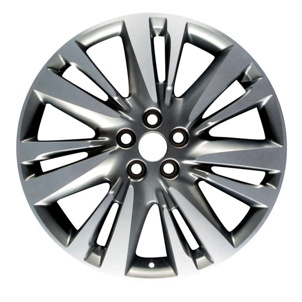 2020 lincoln mkz wheel 19 machined charcoal aluminum 5 lug w10129mc 4